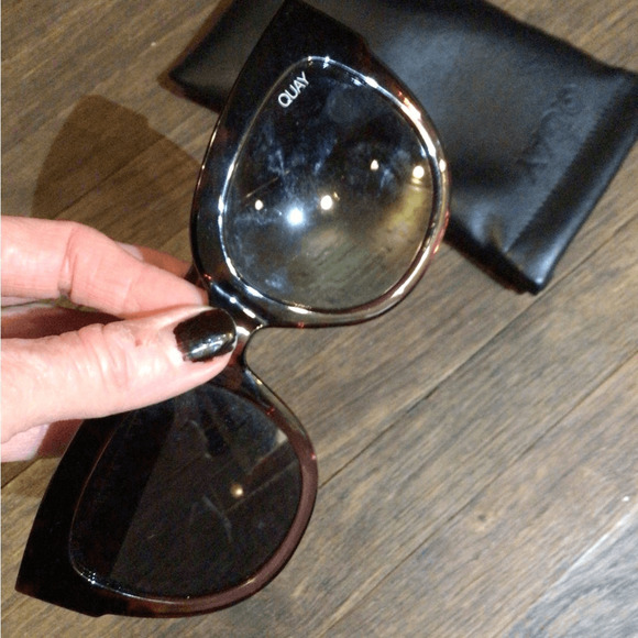 NEW ! Rare Quay Australia Brown pink LIMELIGHT Tortoise Sunglasses main image 5